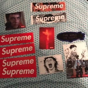 Supreme stickers